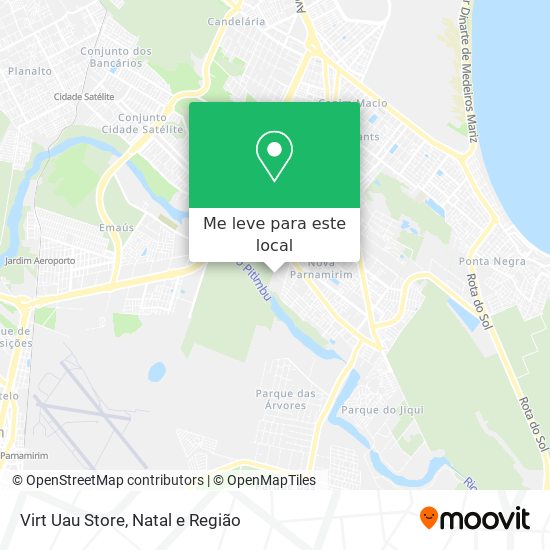 Virt Uau Store mapa