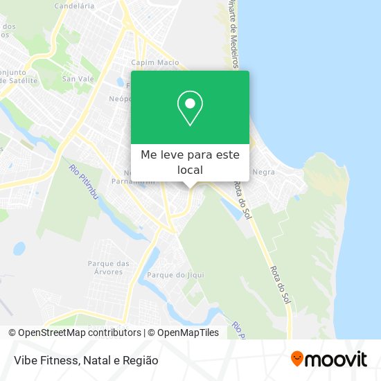 Vibe Fitness mapa
