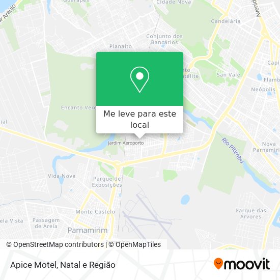 Apice Motel mapa