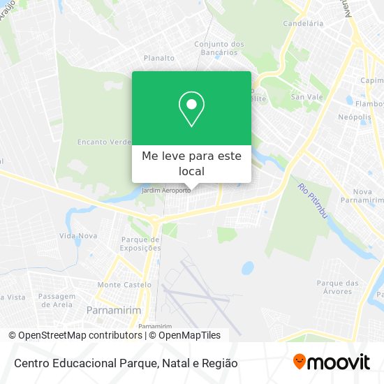 Centro Educacional Parque mapa