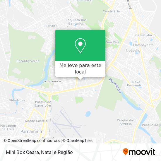 Mini Box Ceara mapa