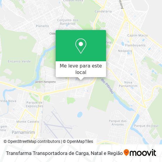 Transfarma Transportadora de Carga mapa