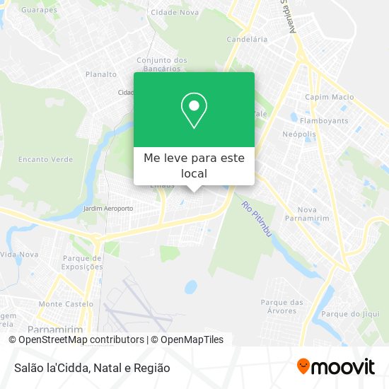 Salão la'Cidda mapa