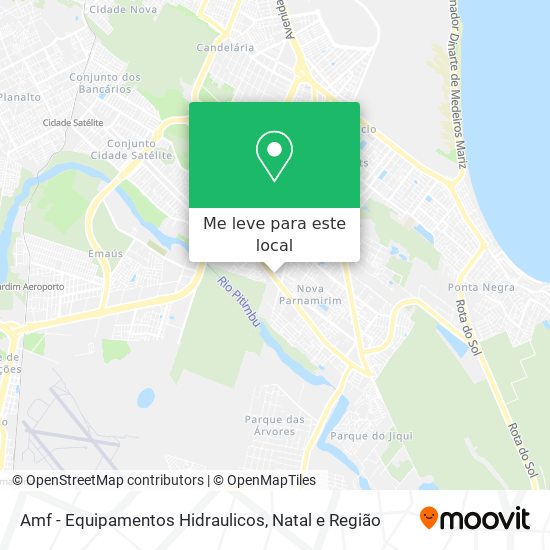 Amf - Equipamentos Hidraulicos mapa