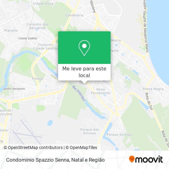 Condominio Spazzio Senna mapa