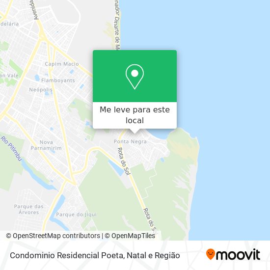 Condominio Residencial Poeta mapa