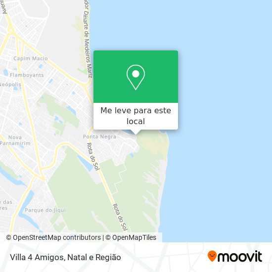 Villa 4 Amigos mapa