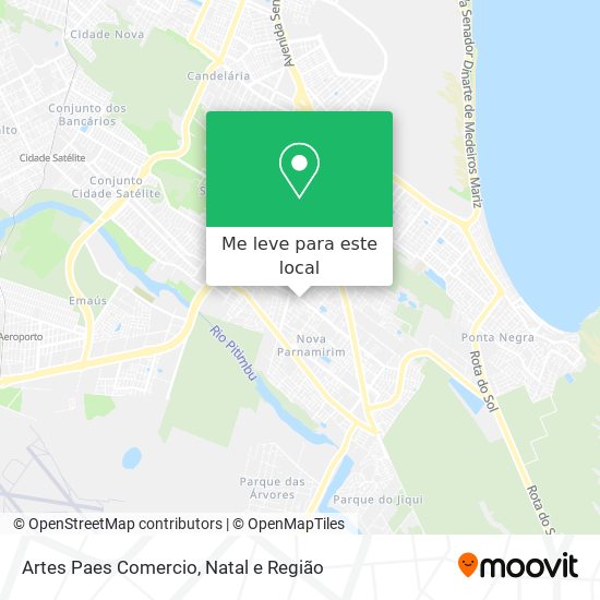 Artes Paes Comercio mapa