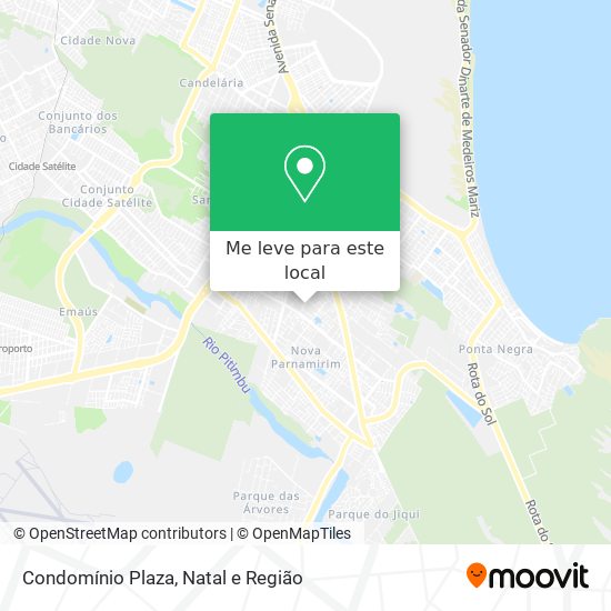Condomínio Plaza mapa