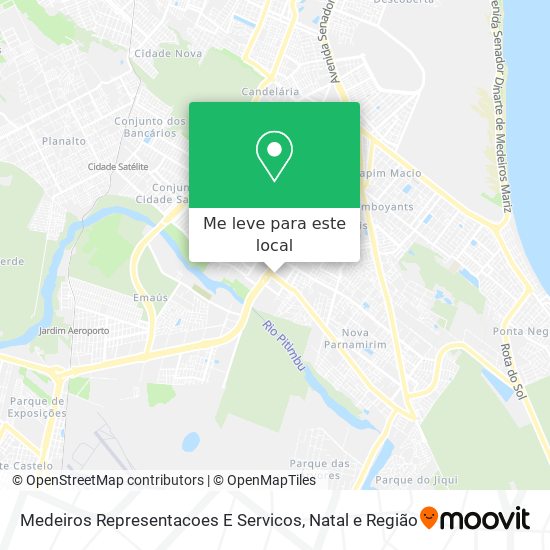 Medeiros Representacoes E Servicos mapa