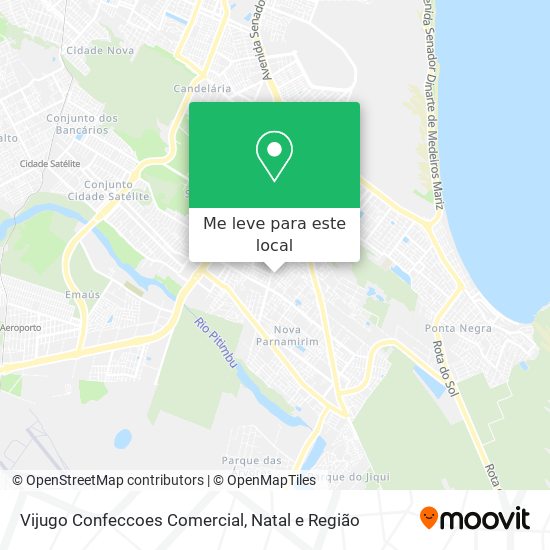Vijugo Confeccoes Comercial mapa