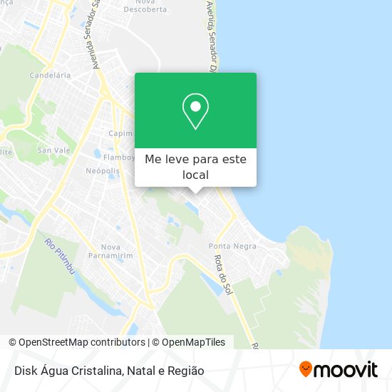 Disk Água Cristalina mapa