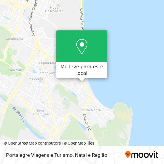 Portalegre Viagens e Turismo mapa