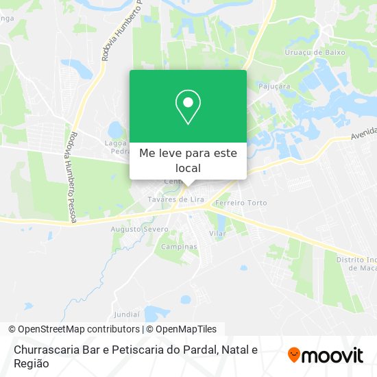 Churrascaria Bar e Petiscaria do Pardal mapa