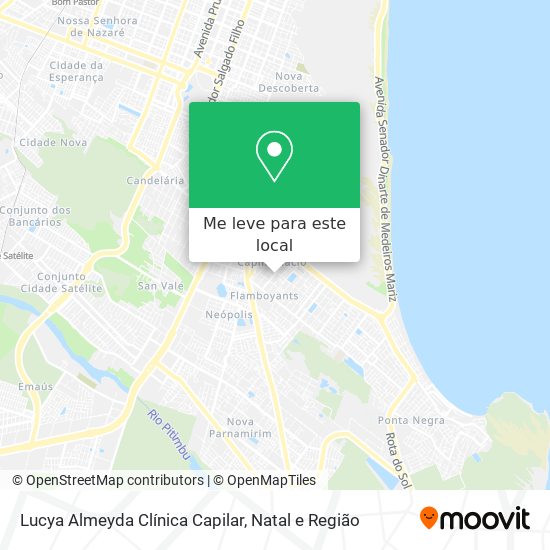 Lucya Almeyda Clínica Capilar mapa