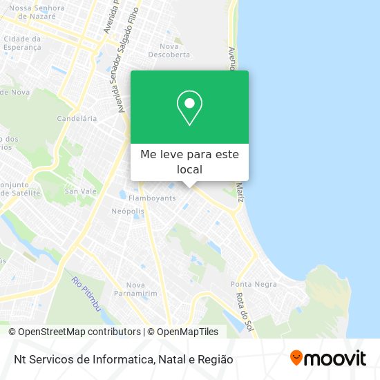 Nt Servicos de Informatica mapa