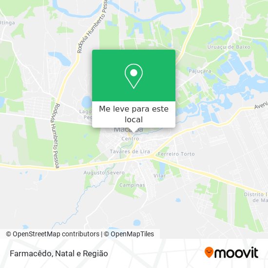 Farmacêdo mapa