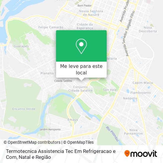 Termotecnica Assistencia Tec Em Refrigeracao e Com mapa