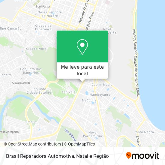 Brasil Reparadora Automotiva mapa