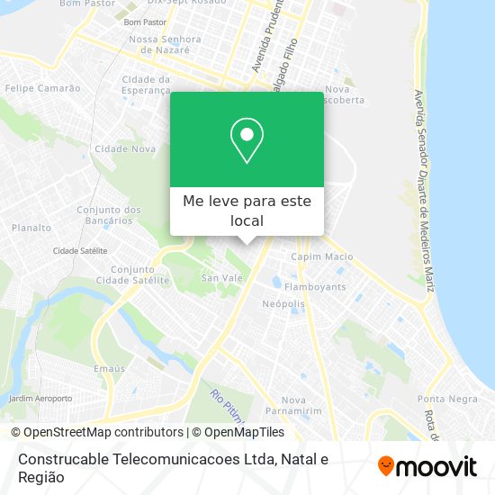 Construcable Telecomunicacoes Ltda mapa