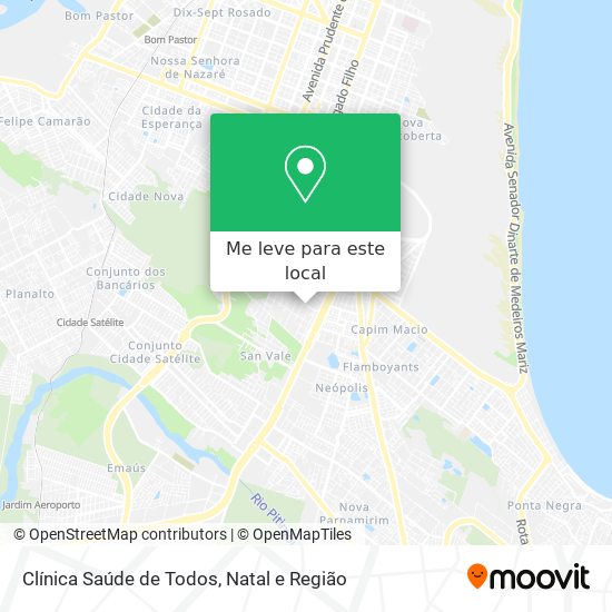 Clínica Saúde de Todos mapa