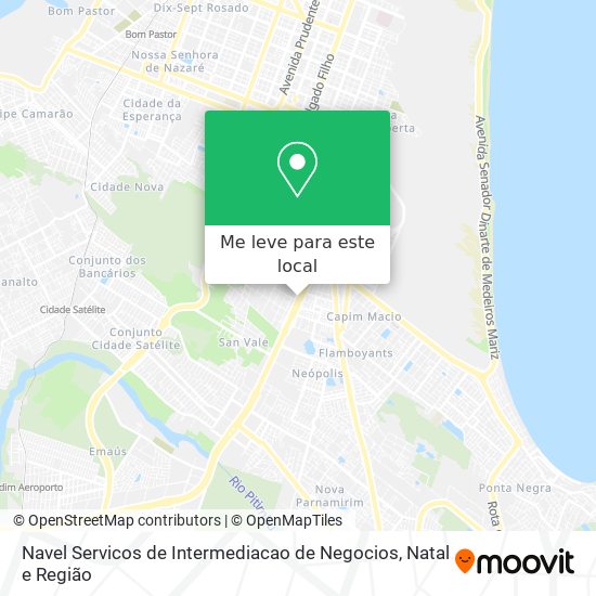 Navel Servicos de Intermediacao de Negocios mapa