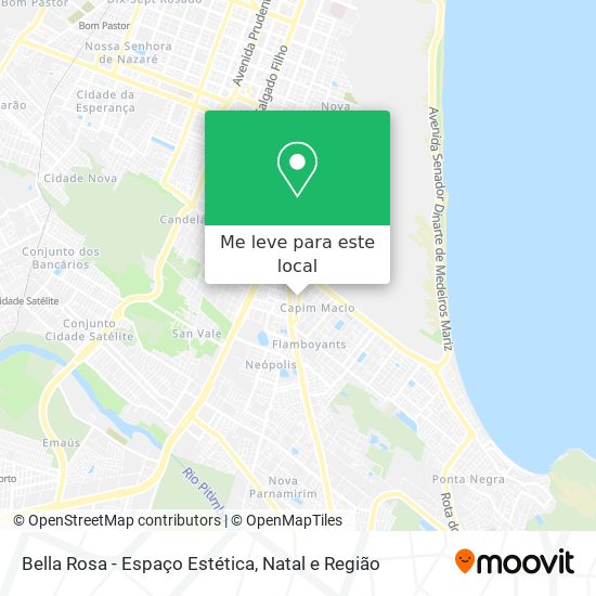 Bella Rosa - Espaço Estética mapa