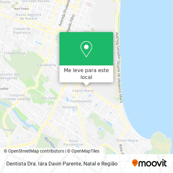 Dentista Dra. Iára Davin Parente mapa