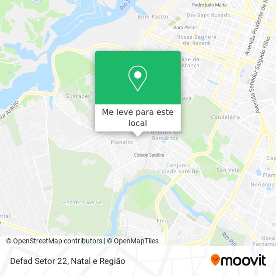 Defad Setor 22 mapa