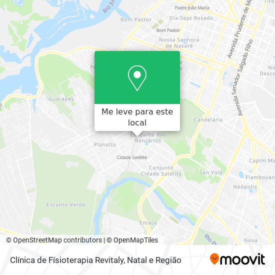 Clínica de Físioterapia Revitaly mapa