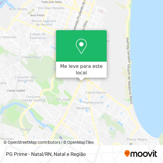 PG Prime - Natal/RN mapa