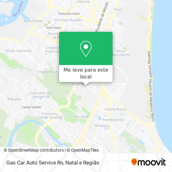 Gas Car Auto Service Rn mapa