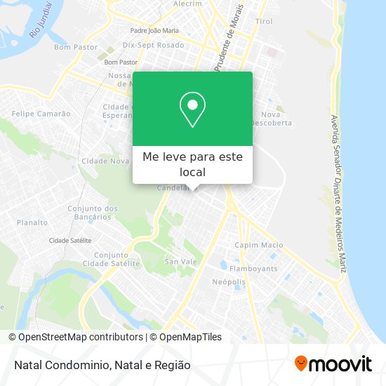 Natal Condominio mapa