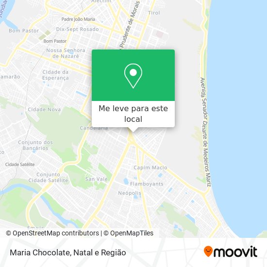 Maria Chocolate mapa