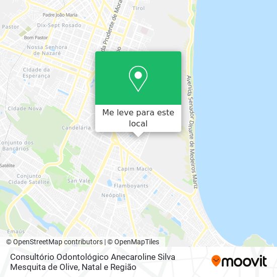 Consultório Odontológico Anecaroline Silva Mesquita de Olive mapa