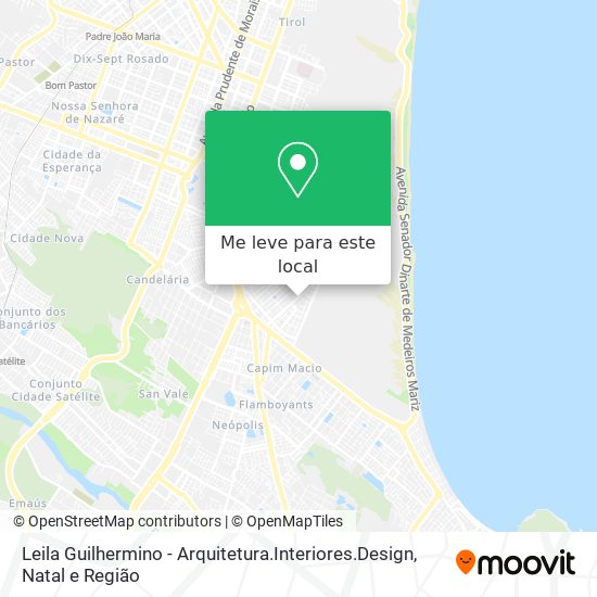 Leila Guilhermino - Arquitetura.Interiores.Design mapa