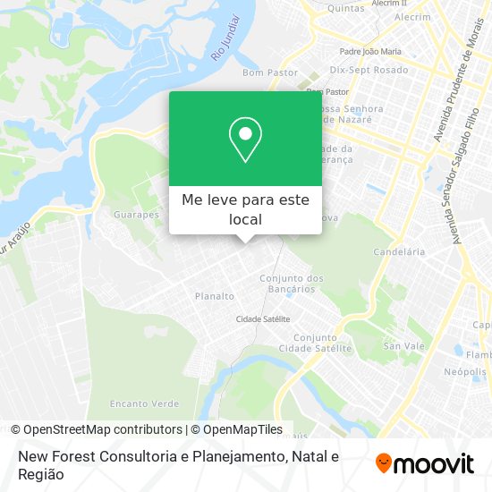 New Forest Consultoria e Planejamento mapa