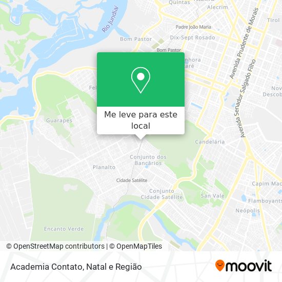 Academia Contato mapa