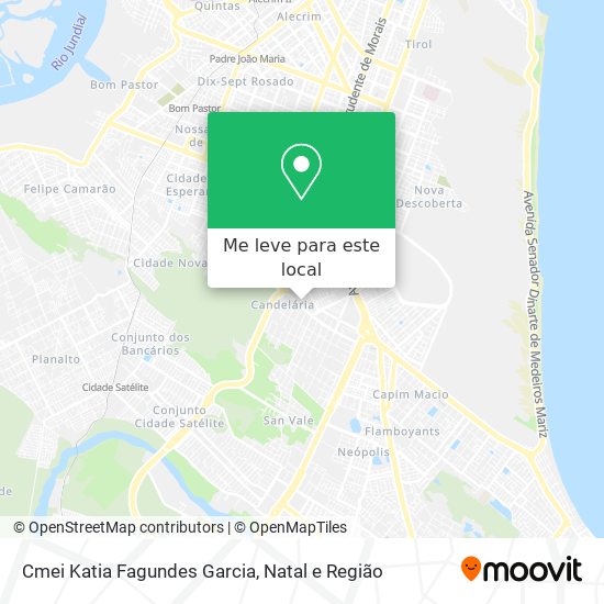 Cmei Katia Fagundes Garcia mapa