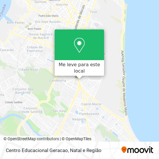 Centro Educacional Geracao mapa