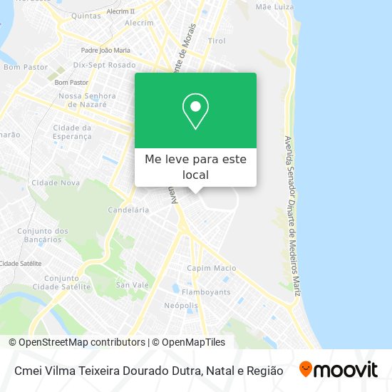 Cmei Vilma Teixeira Dourado Dutra mapa