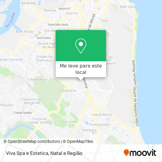 Viva Spa e Estetica mapa
