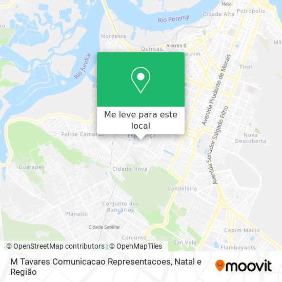 M Tavares Comunicacao Representacoes mapa