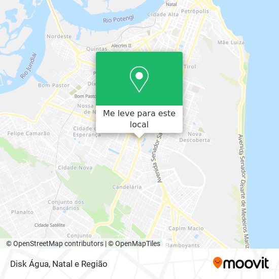 Disk Água mapa