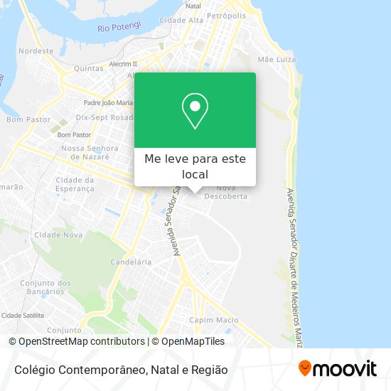 Colégio Contemporâneo mapa