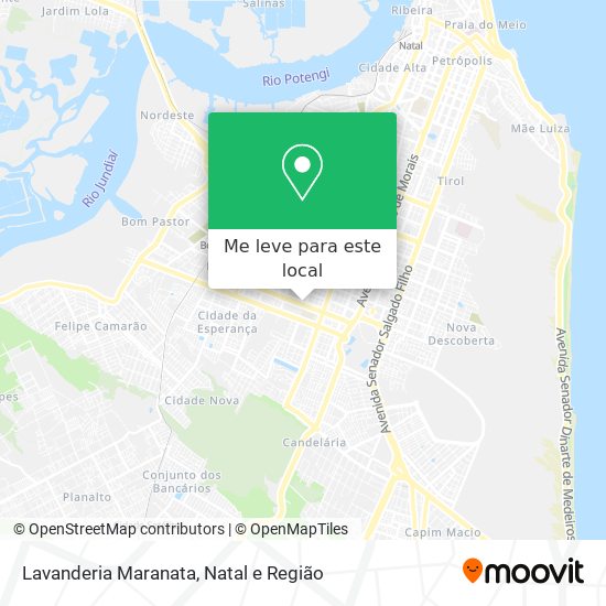 Lavanderia Maranata mapa