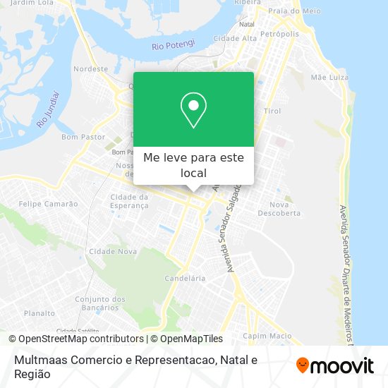 Multmaas Comercio e Representacao mapa