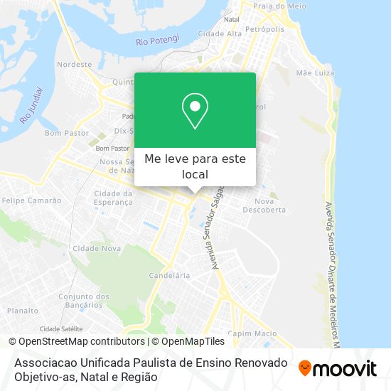 Associacao Unificada Paulista de Ensino Renovado Objetivo-as mapa