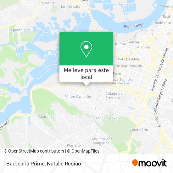 Barbearia Prime mapa