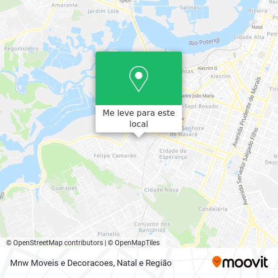 Mnw Moveis e Decoracoes mapa